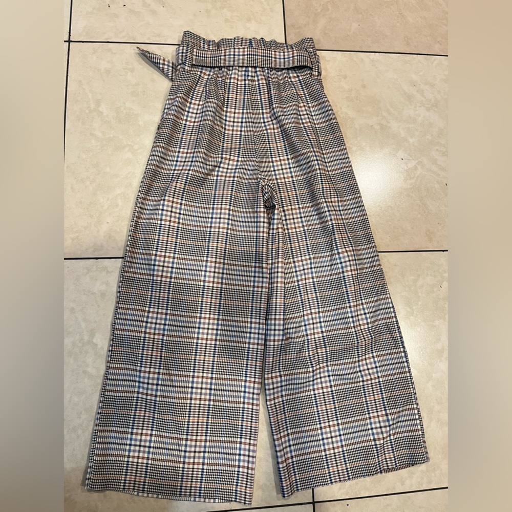 Moon River Multicolor Plaid Trousers - Picture 2 of 5